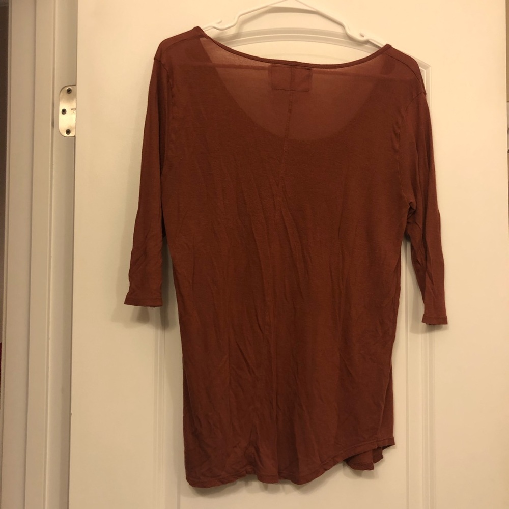 Rust Comfy Tee - Picture 2 of 2